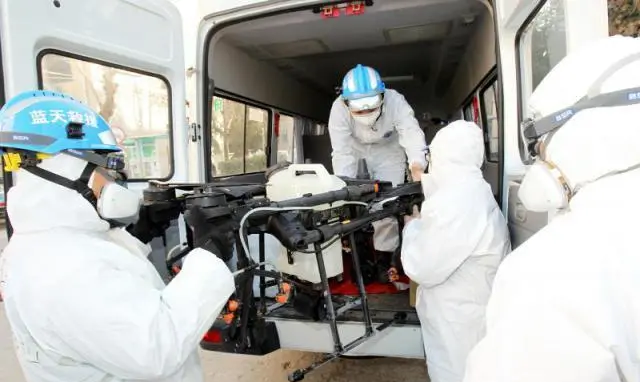 工業(yè)無人機防疫大展身手,石家莊消殺30多萬平米(圖4) 工業(yè)無人機防疫大展身手,石家莊消殺30多萬平米(圖4)