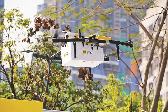 無人機(jī)外賣配送航線在深圳試運(yùn)營(圖1) 無人機(jī)外賣配送航線在深圳試運(yùn)營(圖1)